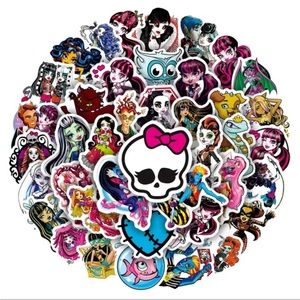 Monster High Vinyl Stickers